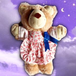 80s Vintage Furskin Bear By Wendy's